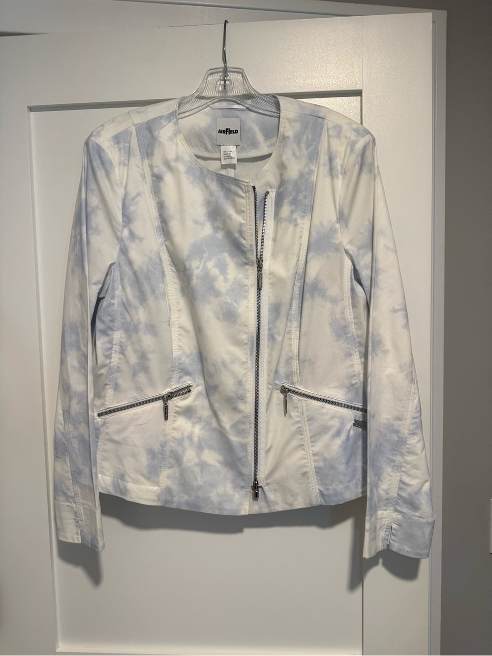 Airfield Tie-Dye Zip-Front Jacket size XXL